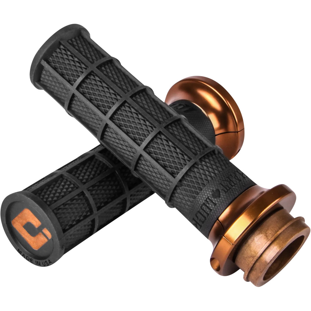 Harley Hart-Luck Signature V-Twin Lock-On™ Grips Harley Hart-Luck Signature V-Twin Lock-On™ Grips