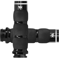 Turbine Grips — 25.4 mm (1\") handlebar, Black