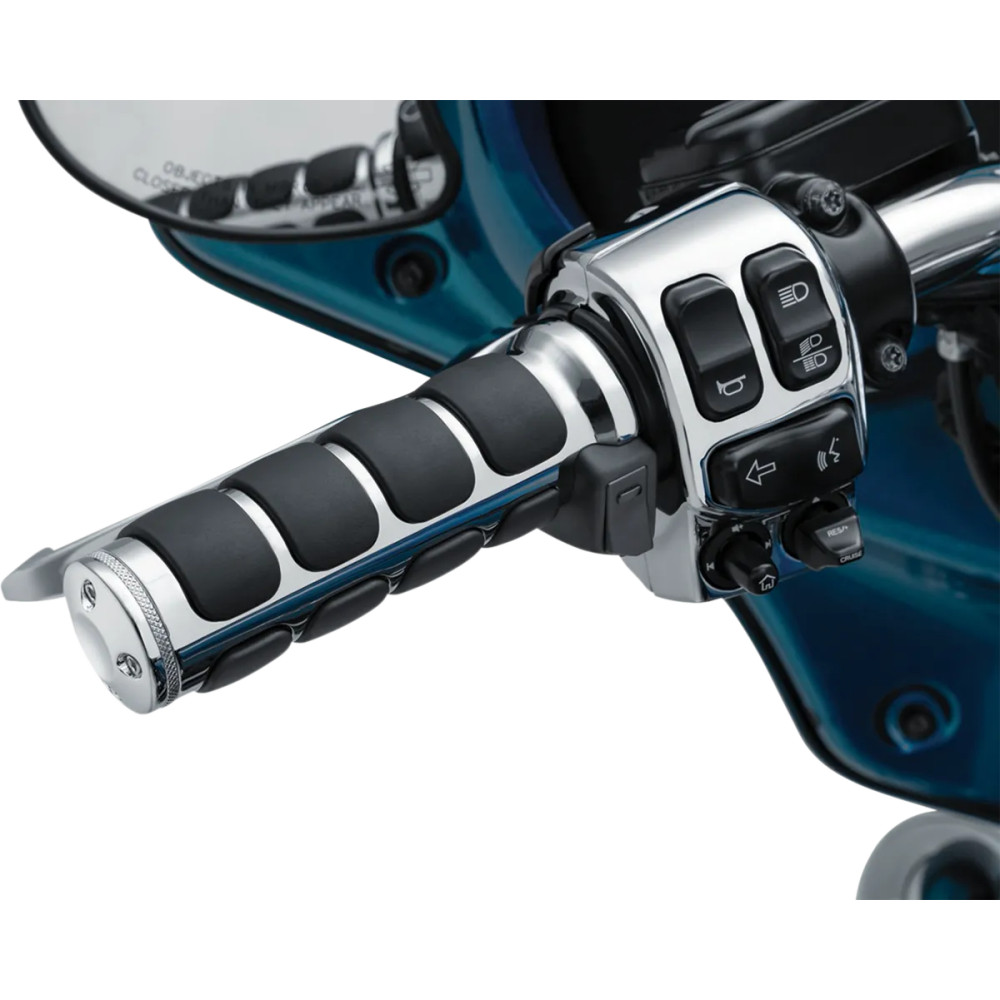 Heated ISO® Grips — 25.4 mm (1"), Chrome Heated ISO® Grips — 25.4 mm (1"), Chrome