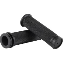 Moto Grips — 25.4 mm (1\") handlebar diameter, flat black