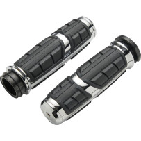 Chicane™ Grips — 25.4 mm (1\"), Chrome