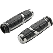 Chicane™ Grips — 1" handlebar diameter, Chrome