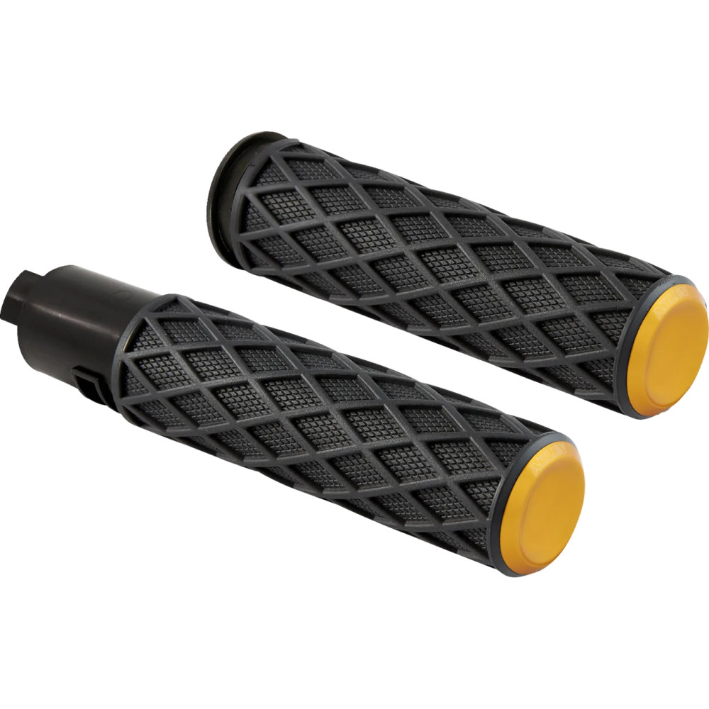 Diamond Grips — 25.4 mm (1\"), Black, Anodized