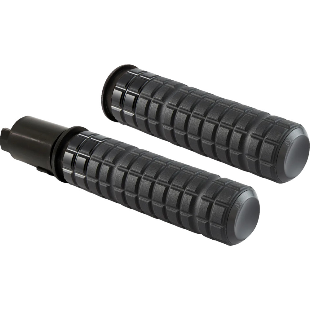 Puños SpeedLiner — 25.4 mm (1") manillar, Negro anodizado
