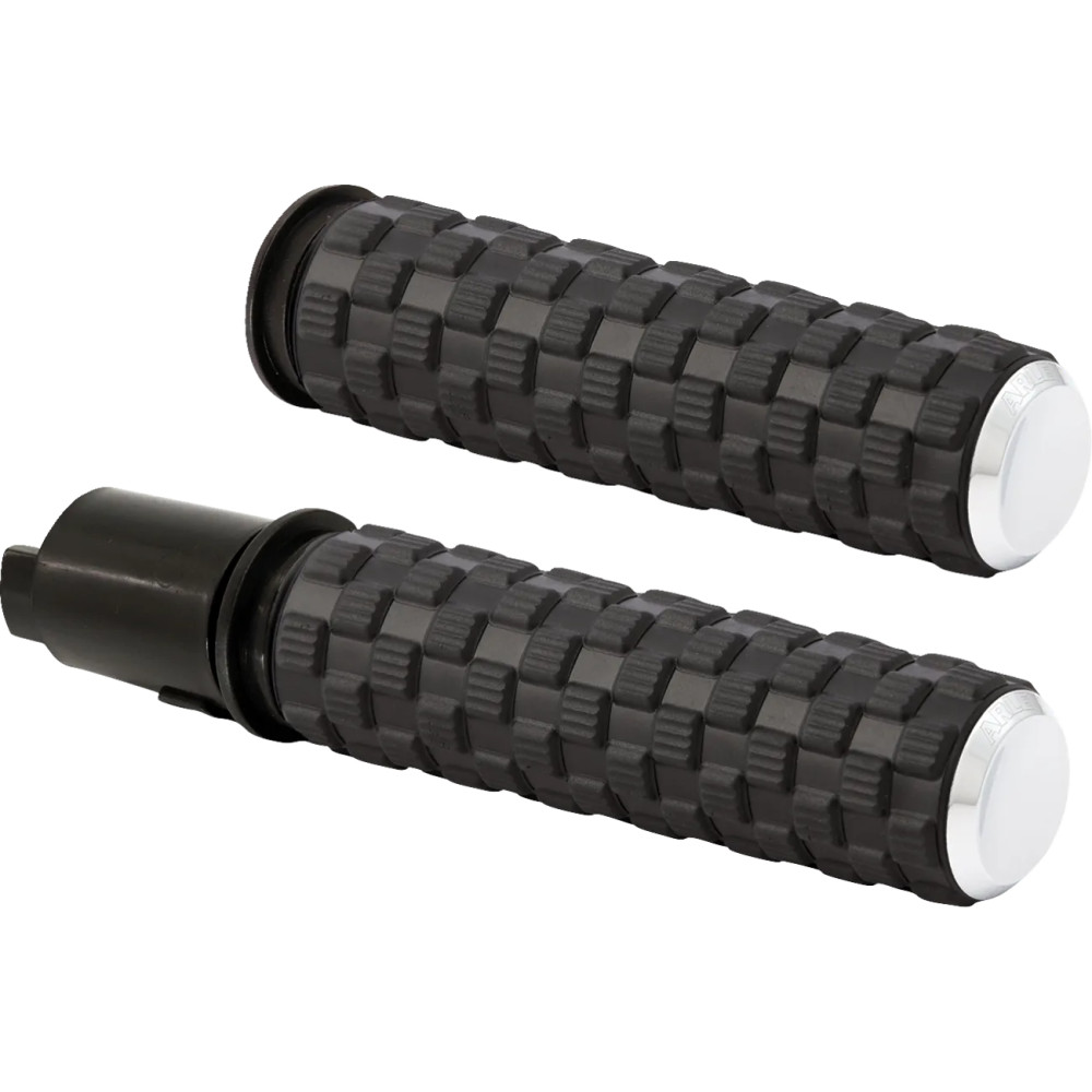 Puños Air Trax — 25.4 mm (1"), negro, cromo