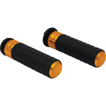 SpeedLiner Grips — 25.4 mm (1") handlebar, Black, Gold