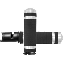 Super Sport Air-SS Grips — 25.4 mm (1"), 117 mm (4-5/8"), Chrome
