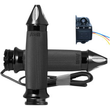 Puños calefactados — 25.4 mm (1"), 14 cm (5-1/2"), Negro anodizado