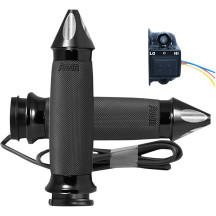 Heated Grips — 25.4 mm (1") handlebar, 14 cm (5-1/2") length, black anodized