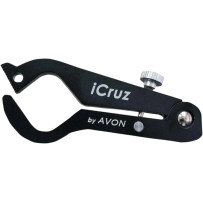 iCruz Throttle Lock — 22 mm (7/8"), black