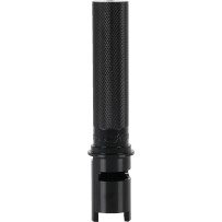 Throttle Tube — 25.4 mm (1\"), Black