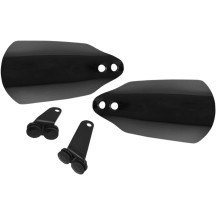 Protectores de manos — 25.4 mm (1") manillar, Negro brillo