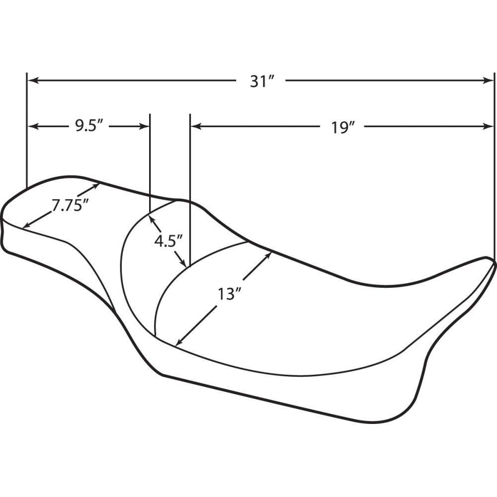 Extended Reach 2-Up Predator Seat Extended Reach 2-Up Predator Seat