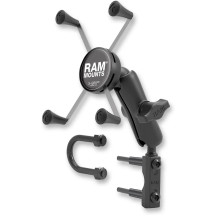 X-Grip® Soporte — Raíles 0.5–1.25&quot;, Negro