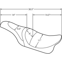 Caballero 2-Up Vinyl Seat