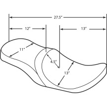 Low Profile Touring Seat