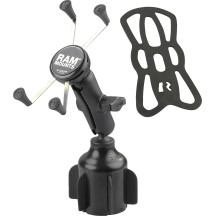X-Grip® Large Phone Mount with Stubby™ Cup Holder Base