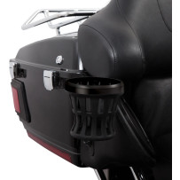 Gen 2 Drink Holder — Universal handlebar, black polished