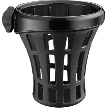 Gen 2 Drink Holder — 31.8 mm (1-1/4"), 28.6 mm (1-1/8"), Black, Polished
