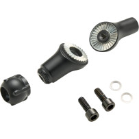 Adjust-A-Ball Post Joint — Black, Polished