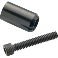 Adjust-A-Ball Post Joint Spacer Kit — 1" x 5/8", Black, Polished