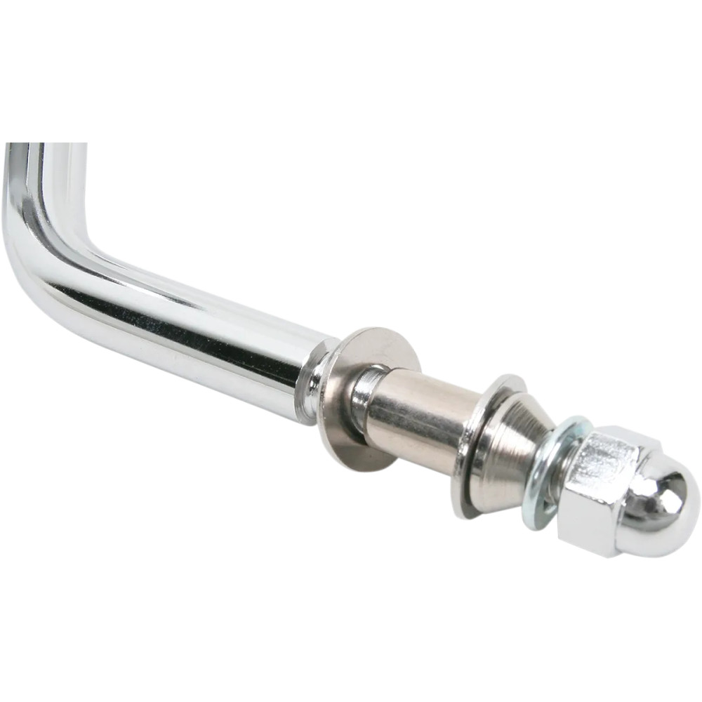 Die-Cast Chrome Custom Mirror — Standard
