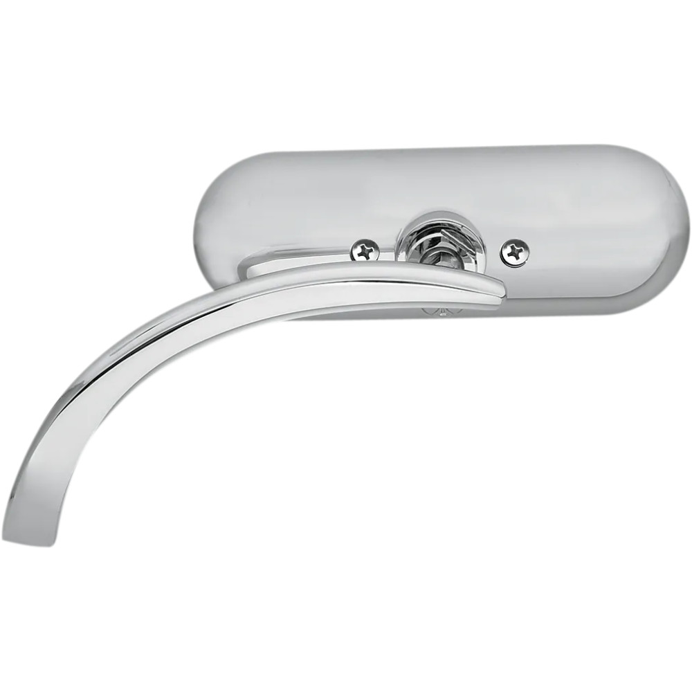 Micro-Espejo — 38.1 mm x 114.3 mm, montaje roscado, cromo