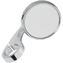 Espejo Shooter de Abrazadera — 64 mm (2-1/2"), 25 mm (1"), cromado, plateado