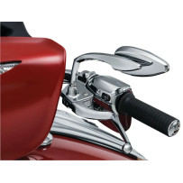 Espejos en forma de lágrima — 5" ancho x 2" alto, montaje con tornillo