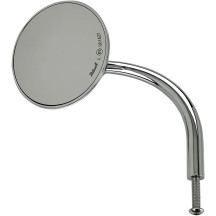 Utility Mirror with Perch Mount — 10 cm (4"), 8 mm (5/16"), Chrome