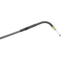 Black Pearl™ Braided Throttle/Idle Cable — 45.5" housing, 90° elbow