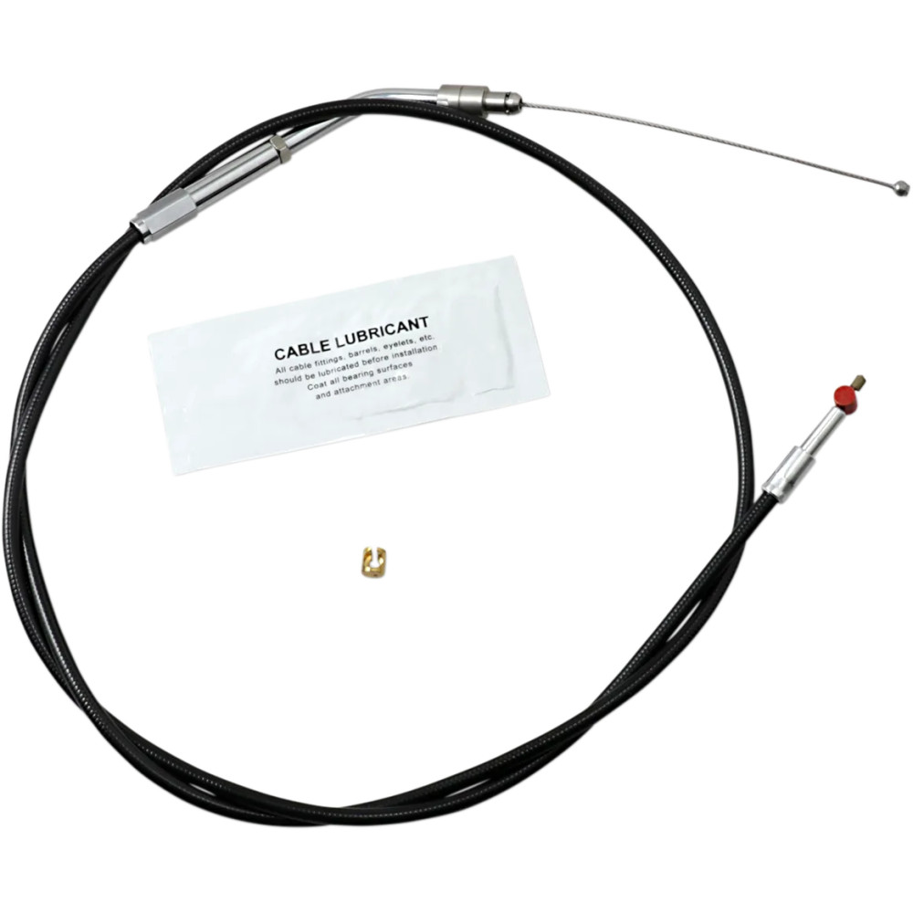Cable de Acelerador/Regulador de Vinilo Negro