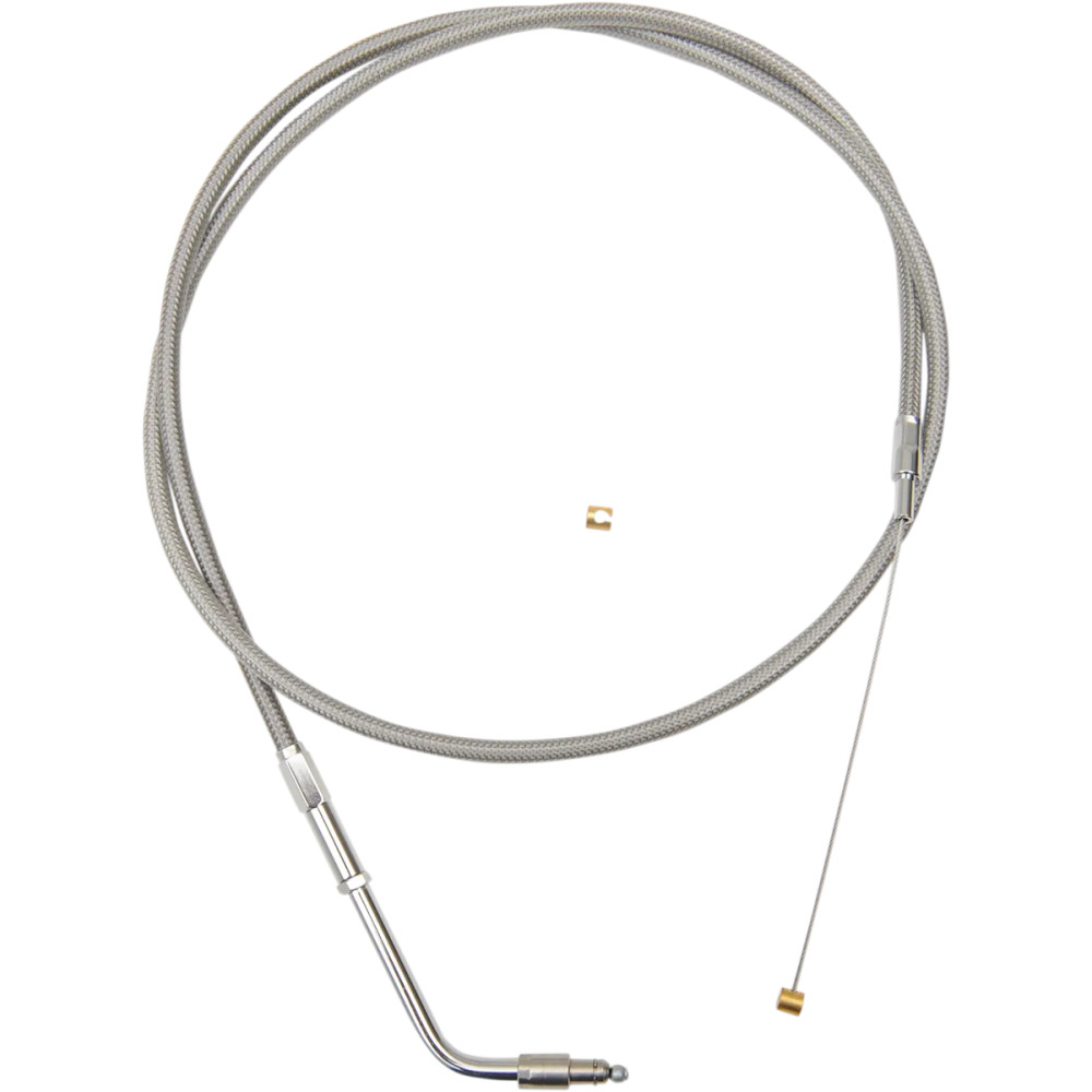 Stainless Braided Handlebar Throttle Cable Stainless Braided Handlebar Throttle Cable