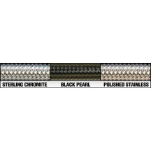 Cable Sterling Chromite II® para Harley-Davidson — 76 cm (30"), codo 45°, cromado