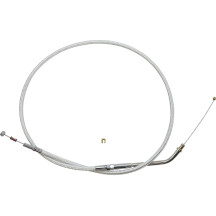 Cable Sterling Chromite II® para Harley-Davidson — 76 cm (30"), codo 45°, cromado