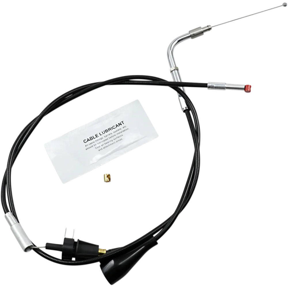 Black Vinyl Throttle/Idle Cable