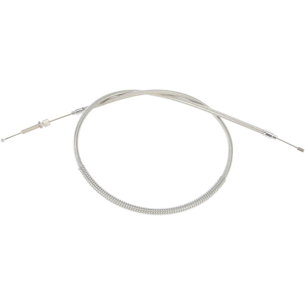 High-Efficiency Stainless Steel Clutch Cable for Harley-Davidson — Standard, 126.5 cm (49-3/4"), Silver