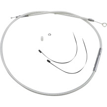 High-Efficiency Braided Sterling Chromite II® Clutch Cable — 165 cm (65"), travel 71 mm (2-13/16")