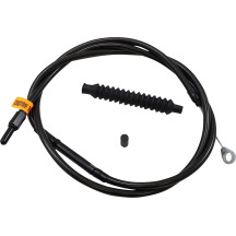 Cable de embrague trenzado Midnight — Ape Hanger, 30,5–35,5 cm de altura, funda 182 cm