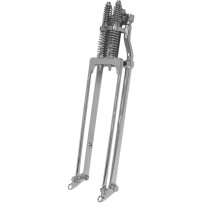 +6" Custom Springer Forks — 152 mm (6") lift, Chrome