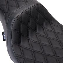 Predator 1-Up Seat — 30 in overall, 11-3/4 in driver width, Black