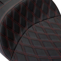 Freedom Touring Seat — 38 cm (15") driver width, 77.5 cm (30-1/2") overall length, Black
