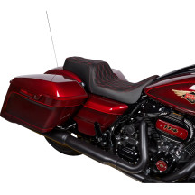 Predator 1-Up Seat — 30 in overall, 11-3/4 in driver width, Black
