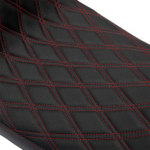 Performance Predator 2-Up Seat — 30 cm (11-3/4") driver, 23 cm (9") passenger, 76 cm (30") length, Black