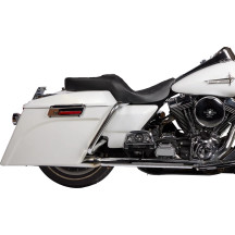 Freedom Touring Seat — 15" driver width, 30-1/2" length, 13" passenger width, Black