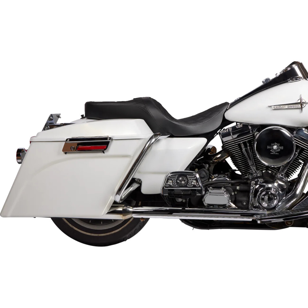 Freedom Touring Seat — 15" driver width, 30-1/2" length, 13" passenger width, Black