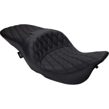 Freedom Touring Seat — 15" driver width, 30-1/2" length, 13" passenger width, Black
