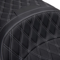 Freedom Touring Seat — 77.5 cm (30-1/2") length, 38 cm (15") driver width, Black