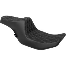 Predator III Seat — 2-Up, 30 in length, 12 in driver width, 6 in rear width, Black
