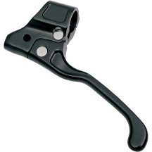 Contour Billet Clutch Lever Assembly — Anodized black, mechanical